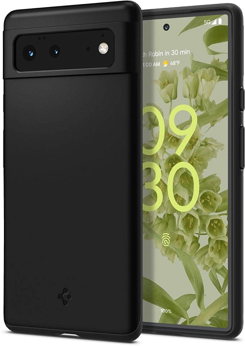 Купить Чехол Spigen Thin Fit (ACS03435) для Google Pixel 6 (Black)